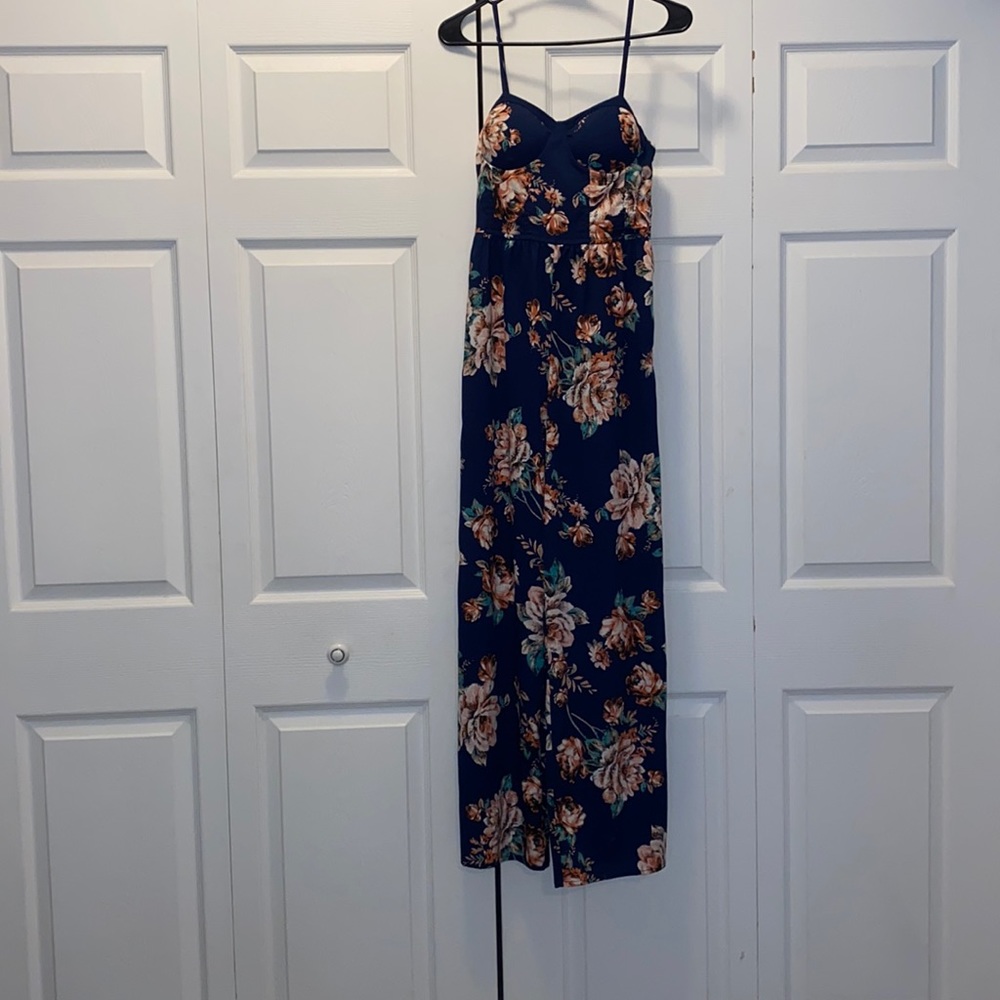 Floral jumpsuit